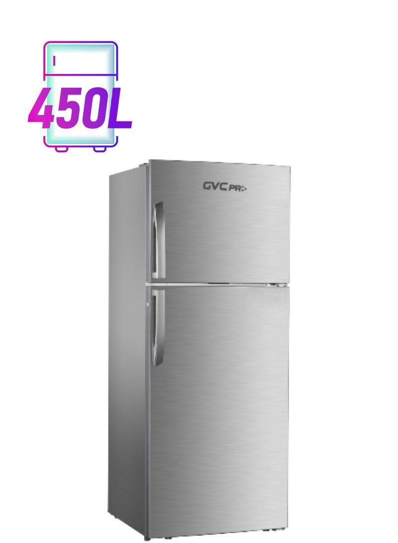gvc pro - Refrigerator And Freezer On Top 15 Feet GVRF-750S Silver - Image 1
