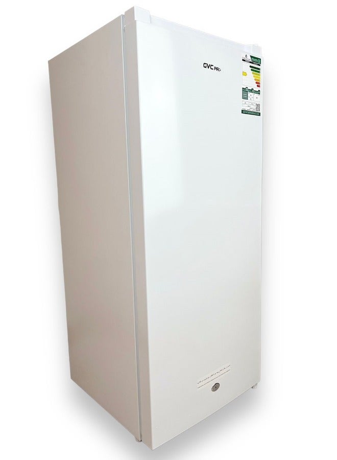 gvc pro Single Door Refrigerator 5.3 Feet 151L GVCRF-159 White - Image 1