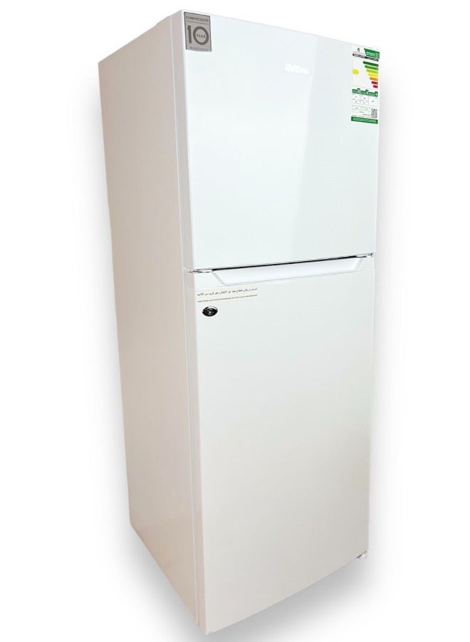 gvc pro Double Door Refrigerator 197L GVRF-350 White - Image 3