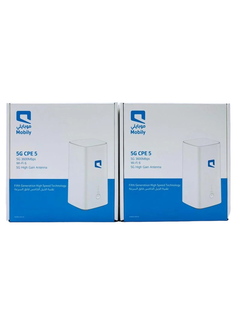 Router 5G CPE 5 3600Mbps H155-381 Wi-Fi 6 With High Speed Technology - Supports Mobile Network White - pnsku/N70093011V/45/_/1721026924/be51e70a-0be7-4cd8-abd9-d4fdf9b3e56c