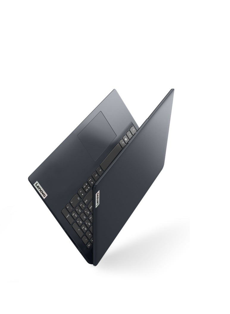 Lenovo Lenovo IdeaPad 1 15IGL7 82V700F5ED Laptop, Intel Celeron N4020, 15.6 Inch FHD Display, 256GB SSD, 4GB RAM, Integrated Intel UHD Graphics 600, FreeDos - Abyss Blue with Gift Bag English/Arabic Abyss Blue  - Image 2