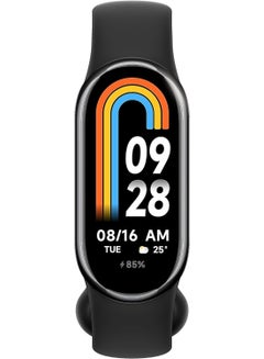 شاومي Mi Band 8 سوار ذكي شاشة AMOLED معدل ضربات القلب الأكسجين الدم بلوتوث ساعة رياضية متتبع اللياقة البدنية ساعة ذكية الإصدار العالمي  - Image 1