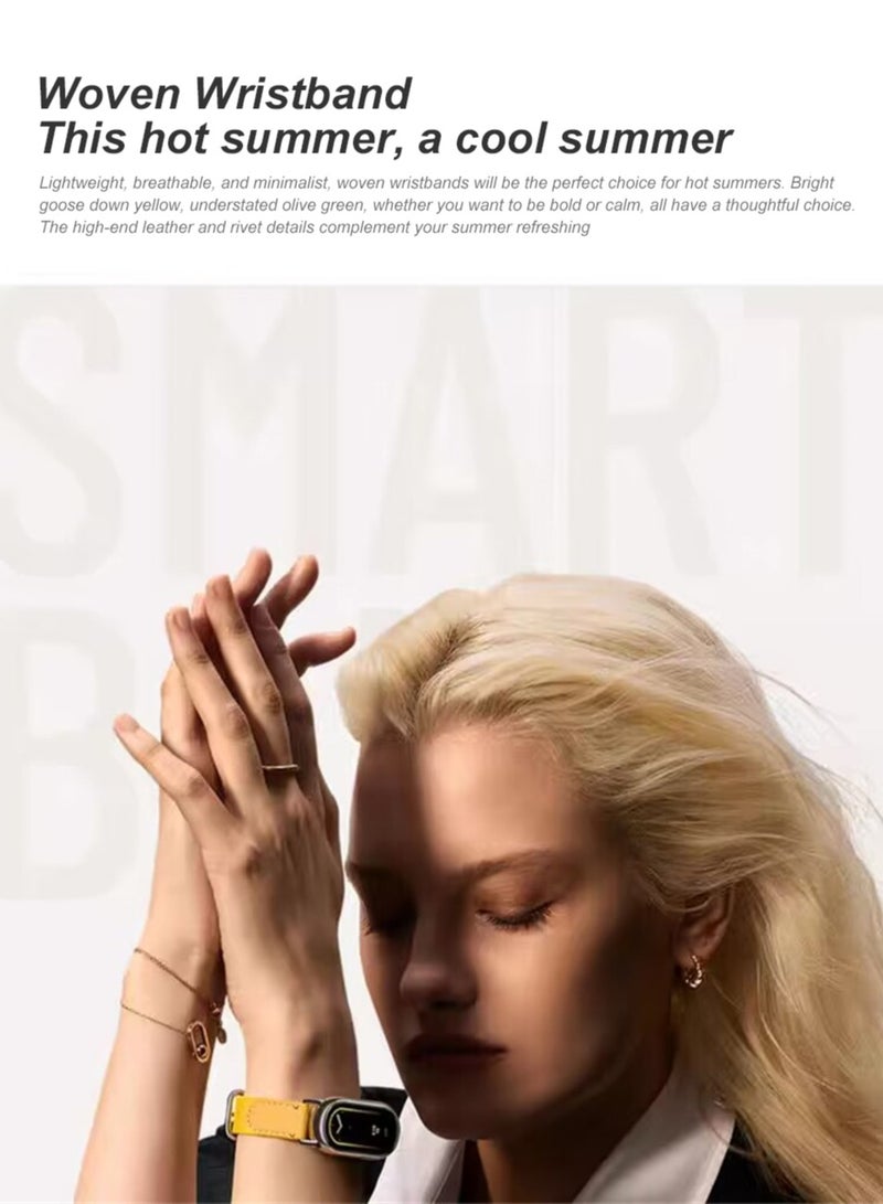Mi Band 8 سوار ذكي شاشة AMOLED معدل ضربات القلب الأكسجين الدم بلوتوث ساعة رياضية متتبع اللياقة البدنية ساعة ذكية الإصدار العالمي