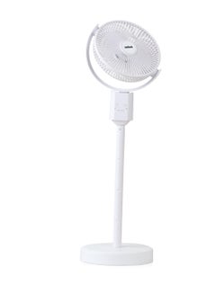 Sanford 10 inch Rechargeable Fan with 4 Speeds and USB Type-C Charging 22.5 W 22.5 W SF6659RSFN White  - Image 1