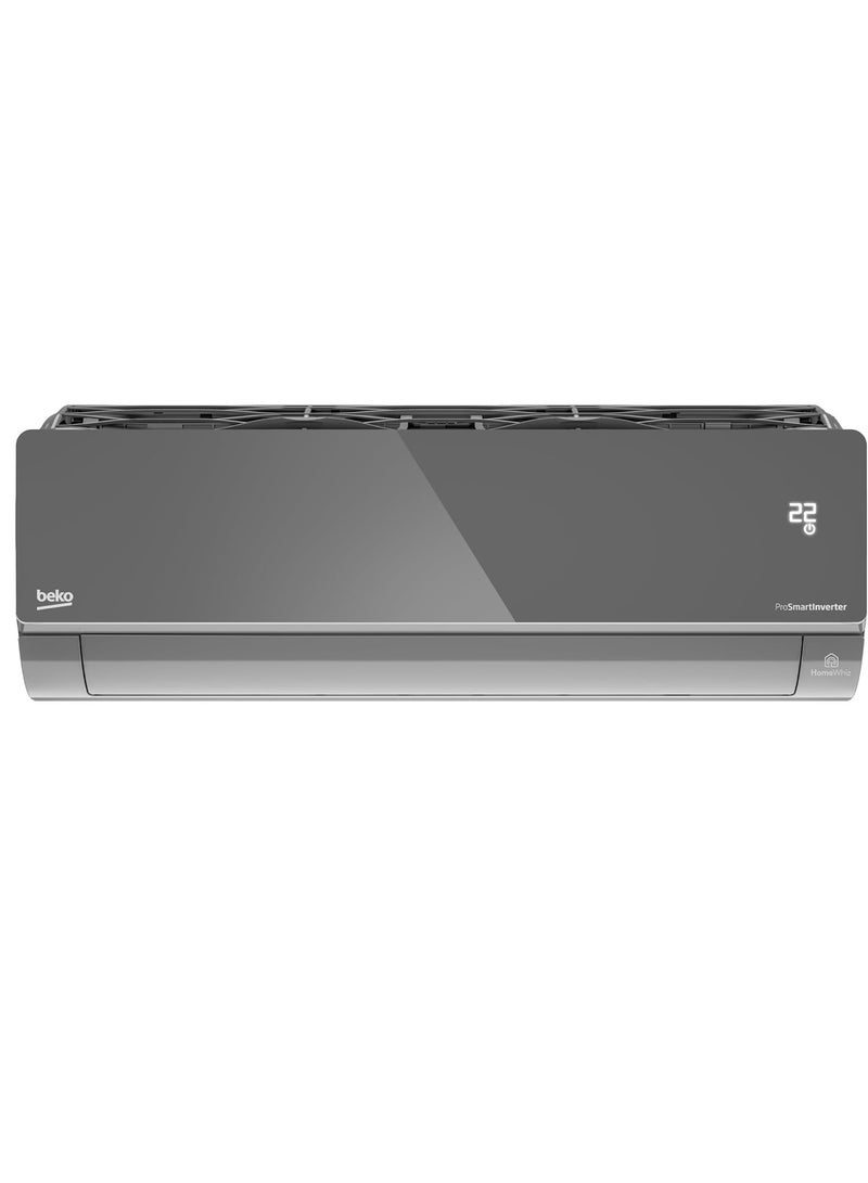 Beko - Split Air Conditioner (3 HP) Heating and Cooling Pro Smart Inverter ultra-fast cooling & Heating Wi-Fi 1200 m³/h BIHT245W0SX BIHT245W0SX Silver - Image 1