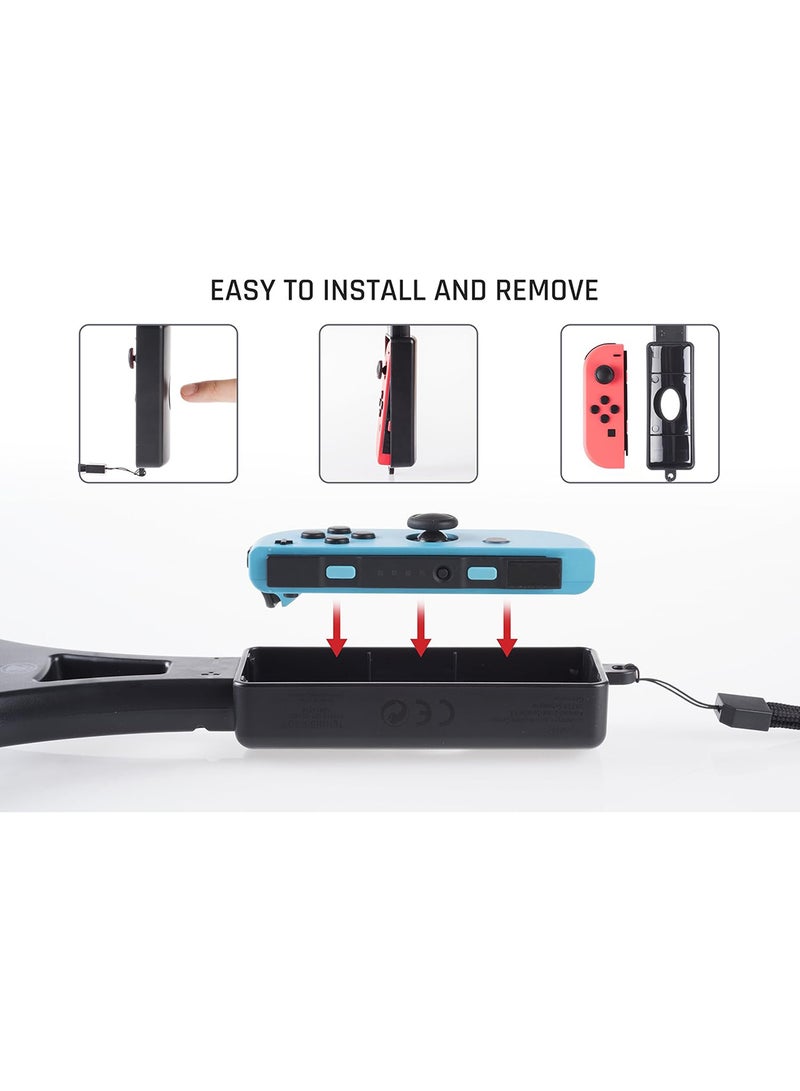 Snakebyte - Snakebyte Tennis: Pro - Tennis Racket for Nintendo Switch Joy-Con Controller - Image 1
