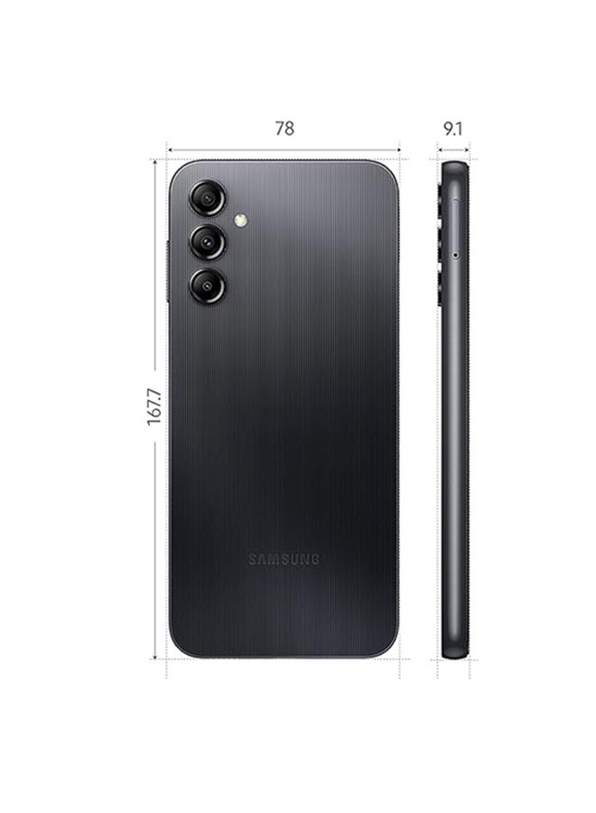 سامسونج Renewed - Galaxy A14 Dual Sim Black 4GB RAM 128GB 4G - International Version - Image 3