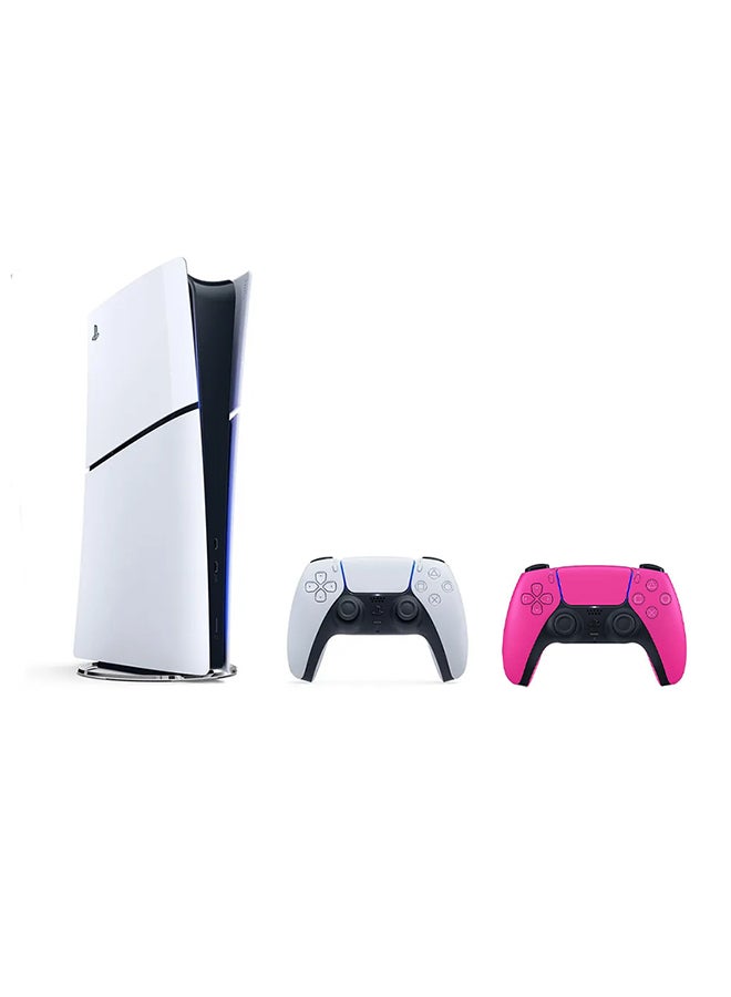 Sony PlayStation 5 Slim Console Digital Edition With Extra Pink Controller - pnsku/N70093142V/45/_/1721048959/9e2be171-0edf-497b-94d6-9b16b802c66d