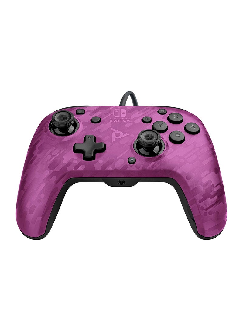 بي دي بي Pdp NS Controller Deluxe Purple Camo - Image 1