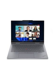 Yoga 2-IN-1 (Upgraded Version) Laptop With 14-Inch Display, Core Ultra 7-155U Processor/16GB RAM/1TB SSD/Intel Iris XE Graphics/Windows 11 Pro English/Arabic Grey