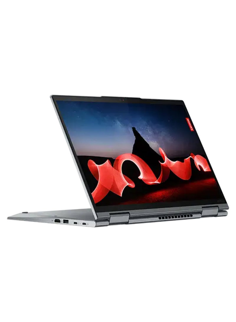 Lenovo - Yoga 2-IN-1 (Upgraded Version) Laptop With 14-Inch Display, Core Ultra 7-155U Processor/16GB RAM/1TB SSD/Intel Iris XE Graphics/Windows 11 Pro English/Arabic Grey - Image 1