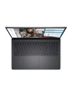 ديل Vostro 3520 Laptop With 15.6-Inch Display, Core i7-1255U Processor/16GB RAM/512GB SSD/Intel Iris XE Graphics/Windows 11 Pro English/Arabic Black  - Image 3