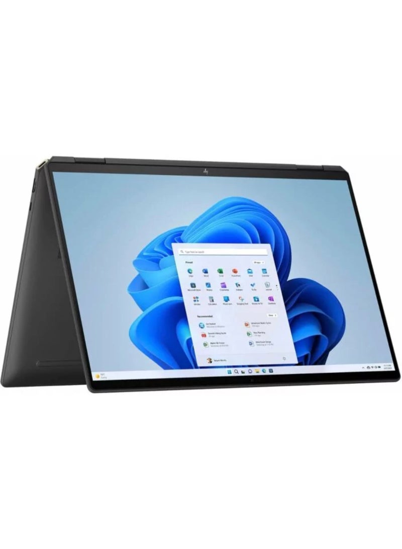 HP - Spectre X360 (Upgraded Version) Laptop With 16 Inch Touch Display, Core Ultra 7-155H Processor/16GB RAM/1TB SSD/Intel Iris Xe Graphics/Windows 11 Home English/Arabic Black - Image 1