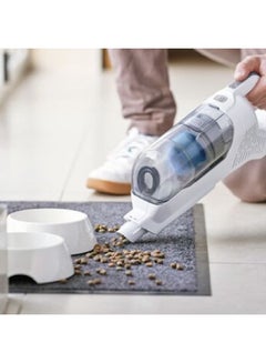 بلاك اند ديكر مكنسة كهربائية لاسلكية 2 في 1 بتقنية Autosense باللونين الأبيض والرمادي 28.9 × 21.9 × 72.5 سم BHFEA420J-GB  - Image 5