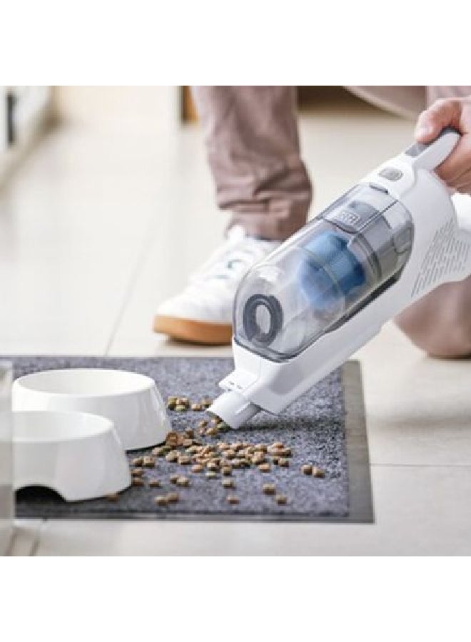 BLACK+DECKER 2 In 1 Cordless Stick Vacuum Cleaner with Autosense Technology White and Grey 28.9 x 21.9 x 72.5 cm BHFEA420J-GB 420 W BHFEA420J-GB White and Grey  - Image 5