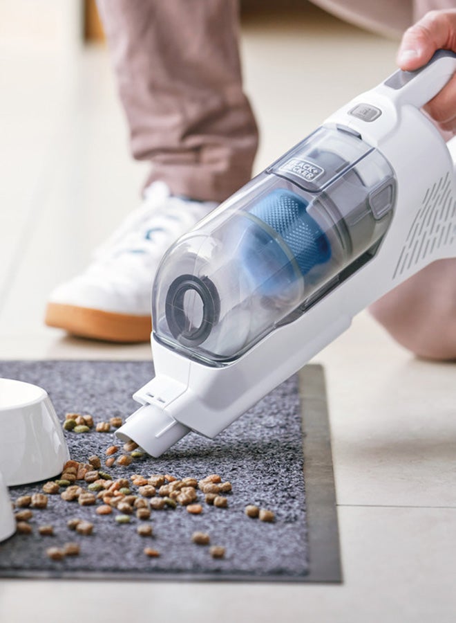 بلاك اند ديكر مكنسة كهربائية لاسلكية 2 في 1 بتقنية Autosense باللونين الأبيض والرمادي 28.9 × 21.9 × 72.5 سم BHFEA420J-GB - Image 5