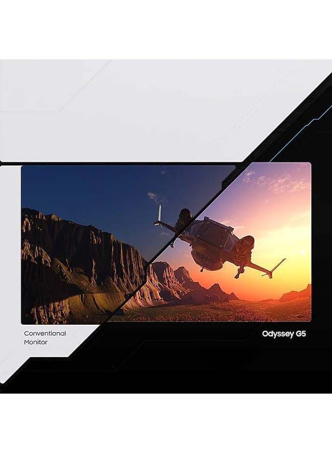 سامسونج شاشة ألعاب أوديسي G5 S27CG552EM QHD مقاس 27 بوصة منحنية 165 هرتز - Image 2