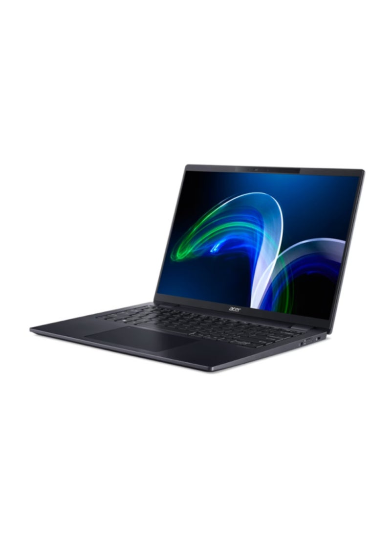 TravelMate P6 Laptop With 14 Inch Display, Intel Core i5-1335U Processor/8GB RAM/512GB SSD/Intel Iris Xe Graphics/Windows 11 Pro English/Arabic Black