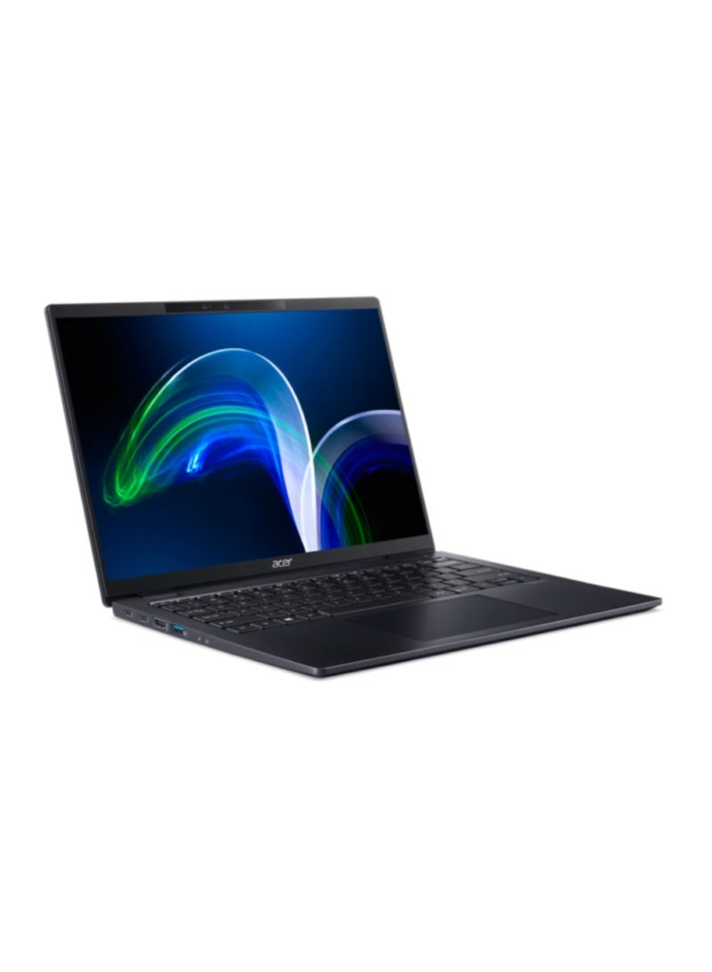 TravelMate P6 Laptop With 14 Inch Display, Intel Core i5-1335U Processor/8GB RAM/512GB SSD/Intel Iris Xe Graphics/Windows 11 Pro English/Arabic Black
