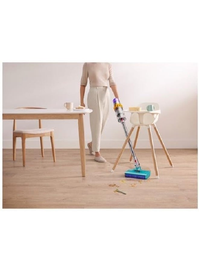 dyson V15 Detect Submarine Wet and Dry Cordless Stick Vacuum Cleaner Multicolour 15.4 x 32.5 x 94 cm 448799-01 240 W 448799-01 Multicolour  - Image 3