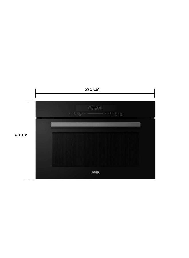 HAAM Built-in Microwave - 34 Liters - 900 Watts - Touch Screen - Black - HM34CTMW 34 L 900 W HM34CTMW Black  - Image 3
