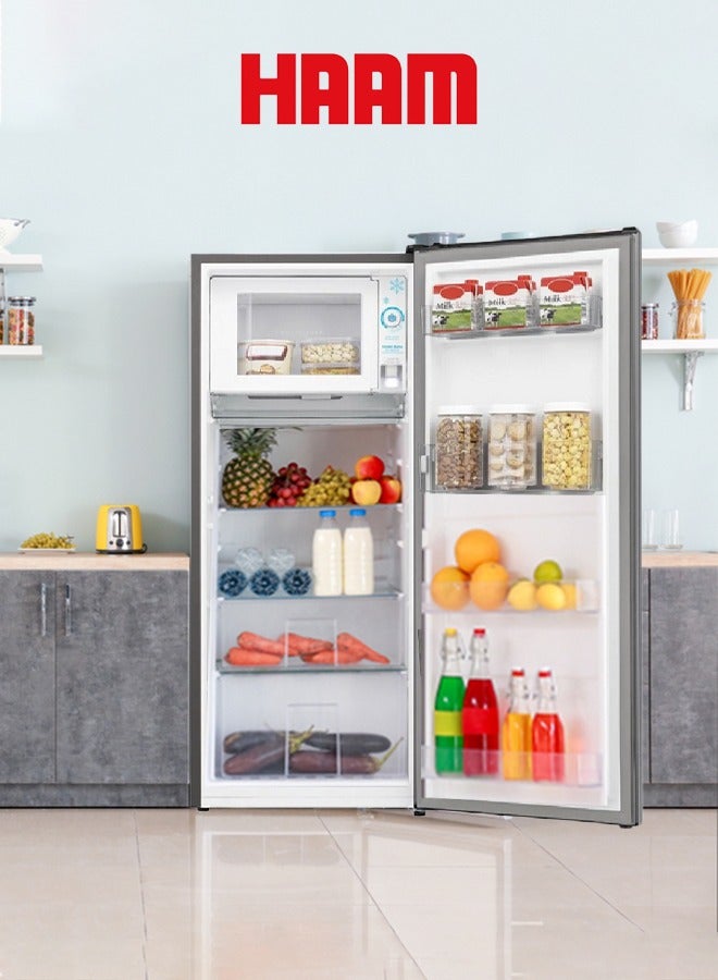 HAAM Single Door Refrigerator 6.3 Feet HM255SRF-H23 Silver - Image 4