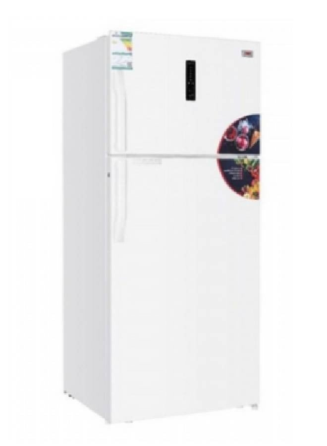 HAAM Two Door Refrigerator 18.6 Feet Inverter HM680WRF-O23INV White - Image 1