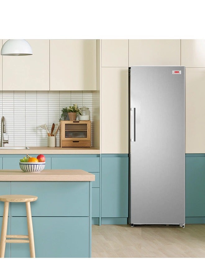 HAAM - Single Door Refrigerator 11 Feet 172 kW HM428SRF-H23 Silver - Image 1