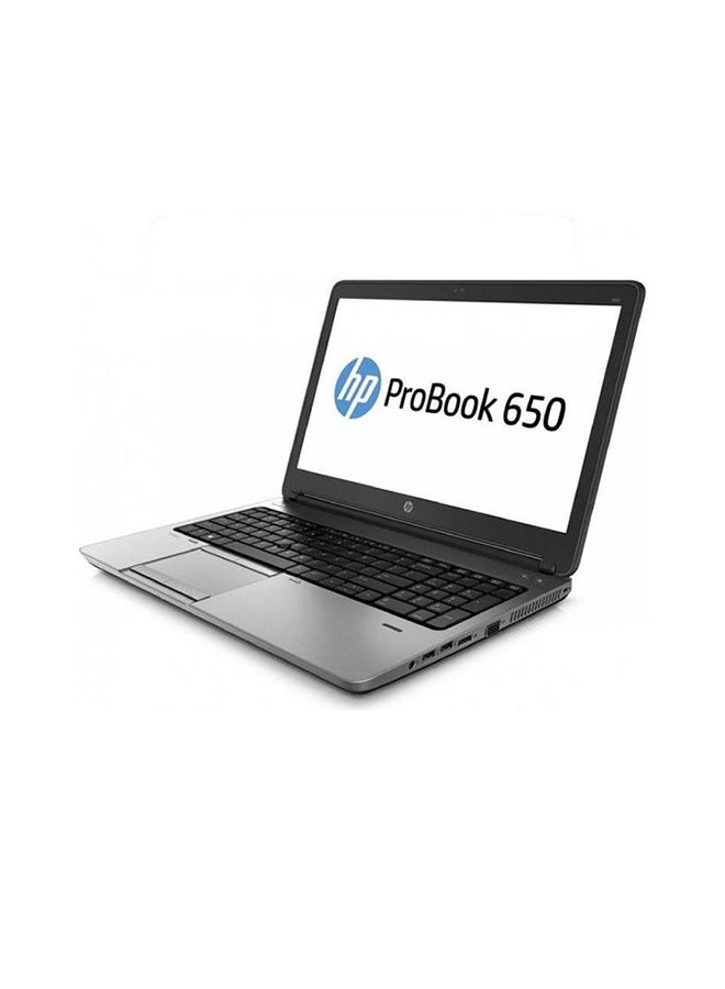 HP Renewed - ProBook 650 G2 Laptop With 15.6-Inch HD Display, Intel Core i5-6th Gen/8GB RAM/256GB SSD/Windows 10 Pro English Silver - Image 3