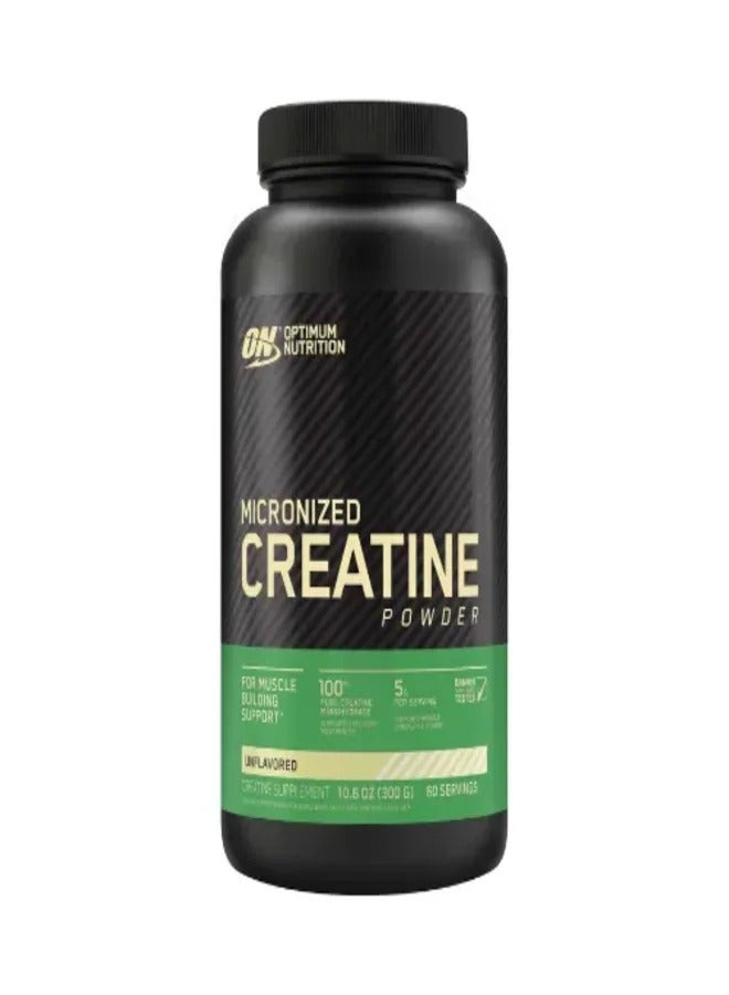 Optimum Nutrition - Creatine Powder, Unflavored, 300 Gm - Image 1