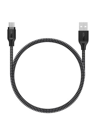 Braided Nylon USB 2.0 to Micro USB Cable (1.2m / 3.95ft) Black - pnsku/N70093378V/45/_/1721211705/a3a06b16-a7dd-4bdd-b270-29945725b1e9