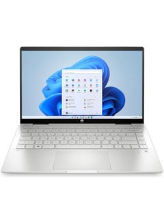 إتش بي كمبيوتر محمول 14-EK1010NE بشاشة مقاس 14 بوصة ومعالج Core i7-1355U وذاكرة وصول عشوائي 16 جيجابايت ومحرك أقراص SSD سعة 1 تيرابايت وبطاقة رسومات Intel Iris XE ونظام تشغيل Windows 11  - Image 2