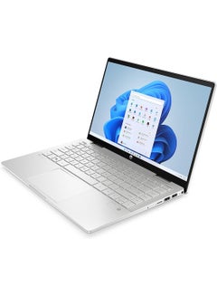 إتش بي كمبيوتر محمول 14-EK1010NE بشاشة مقاس 14 بوصة ومعالج Core i7-1355U وذاكرة وصول عشوائي 16 جيجابايت ومحرك أقراص SSD سعة 1 تيرابايت وبطاقة رسومات Intel Iris XE ونظام تشغيل Windows 11  - Image 4