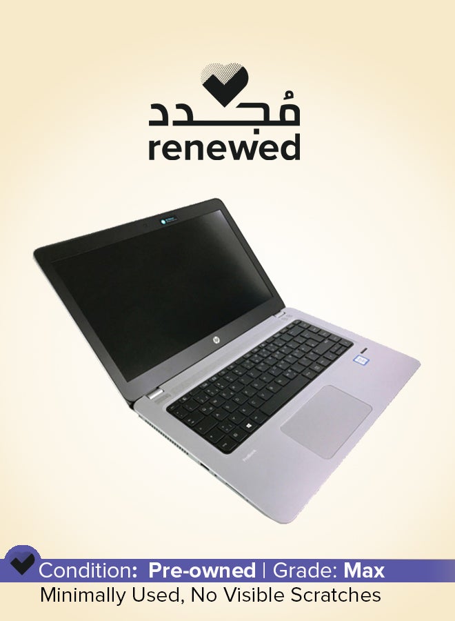 HP Renewed - Probook 440 G4 Laptop With 14-Inch HD Display,Intel Core i5/7th Gen/8 GB RAM/256 GB SSD/Windows 10 Pro English Silver  - Image 1