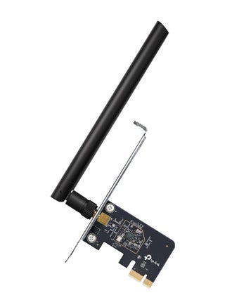 TP-Link PCIe WiFi Card for Desktop PC, Dual Band Wireless Internal Network Card(Archer T2E) High-Gain Antenna, MU-MIMO, WPA3, Low Profile, Supports Windows 10 Black - pnsku/N70093407V/45/_/1721196099/50b9349b-156a-4bf7-a3d8-d31b1c5caa12