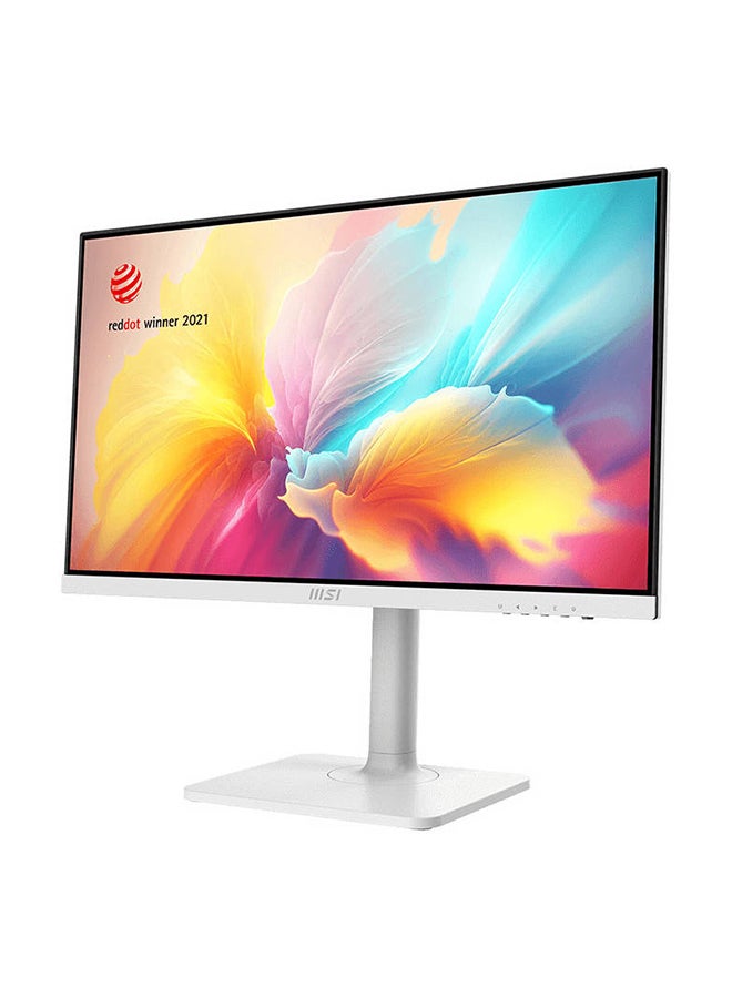 MSI - Modern MD2412PW Business Productivity Monitor, 24" FHD IPS Display, 100Hz Refresh Rate, 1ms (MPRT) Response Time, Adaptive-Sync Support, Built-In Speaker, Modern-MD2412PW White - Image 1