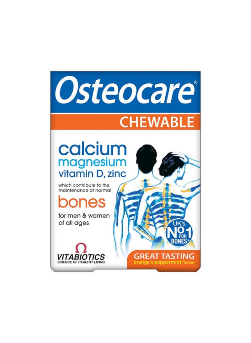 Vitabiotics Osteocare Chewable – 30 Chewable Tablets