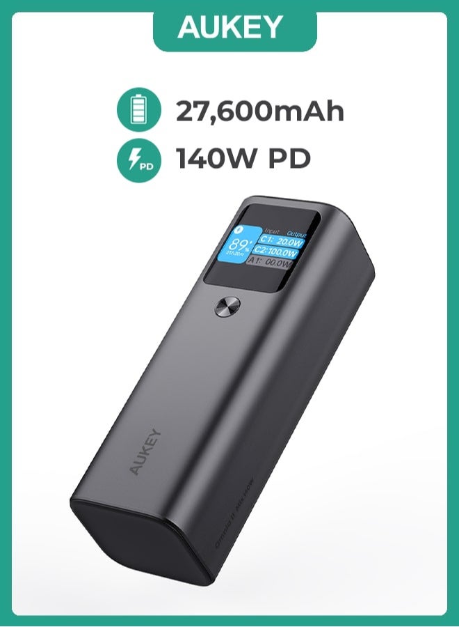 Aukey Portable Power Bank With 140W PD3.1 Grey - Image 1