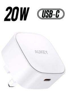 Aukey Minima 20W Compact PD Wall Charger PA-Y25 White  - Image 1
