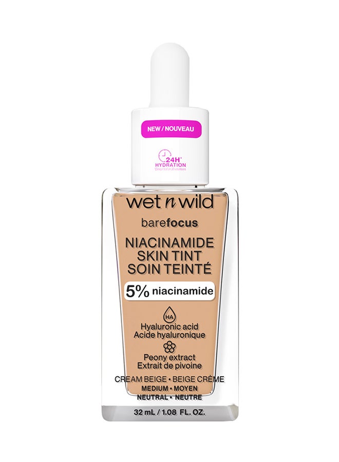 Wet N Wild Bare Focus Niacinamide Skin Tint Cream Beige  - Image 1