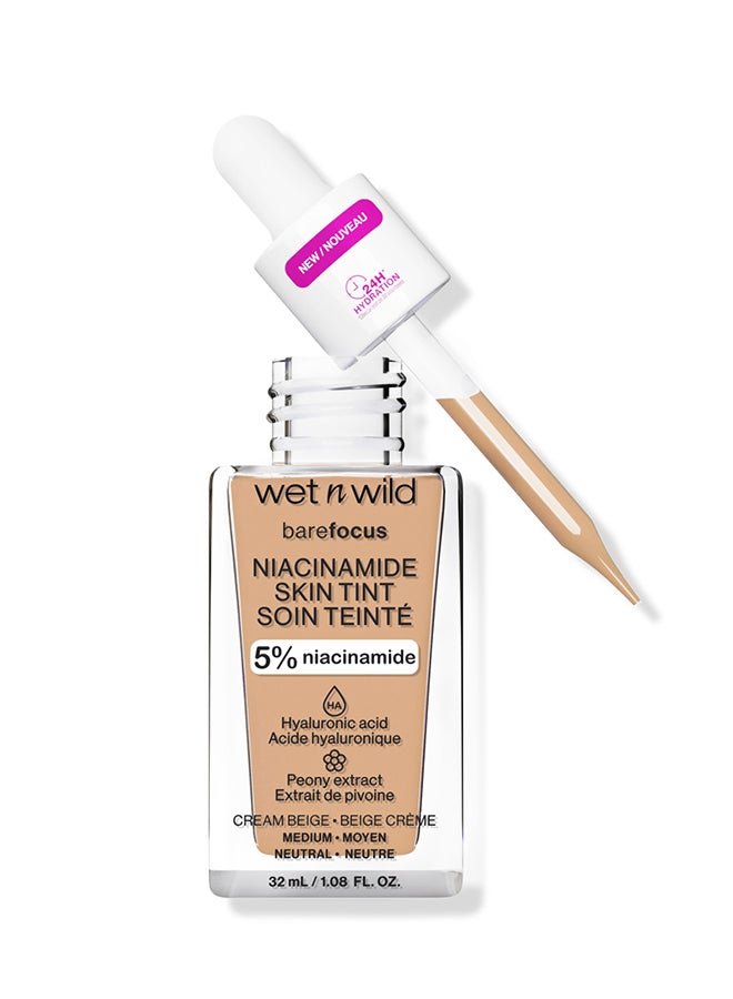 Wet N Wild Bare Focus Niacinamide Skin Tint Cream Beige  - Image 4