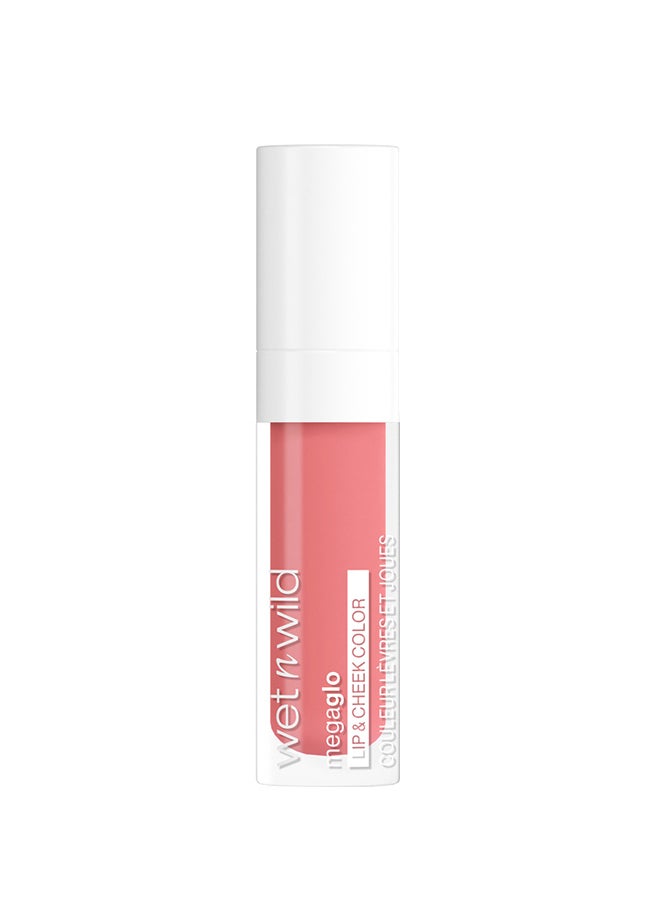 Wet N Wild Mega Glo Liquid Lip And Cheek Rosy Romance  - Image 1