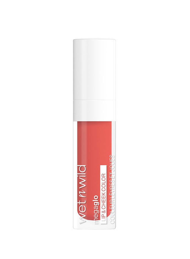 Wet N Wild Mega Glo Liquid Lip And Cheek Coral Dream  - Image 1