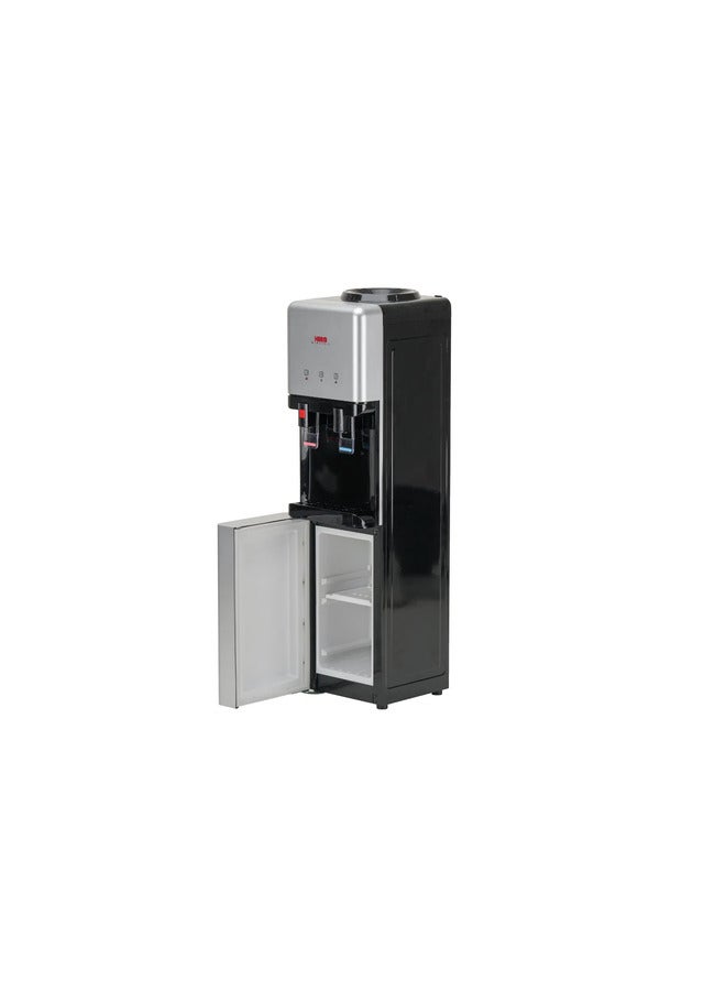 HAAM Stand Water Cooler Hot Cold With Bottom Storage Compartment LM-YL1-1169B Silver  - Image 2
