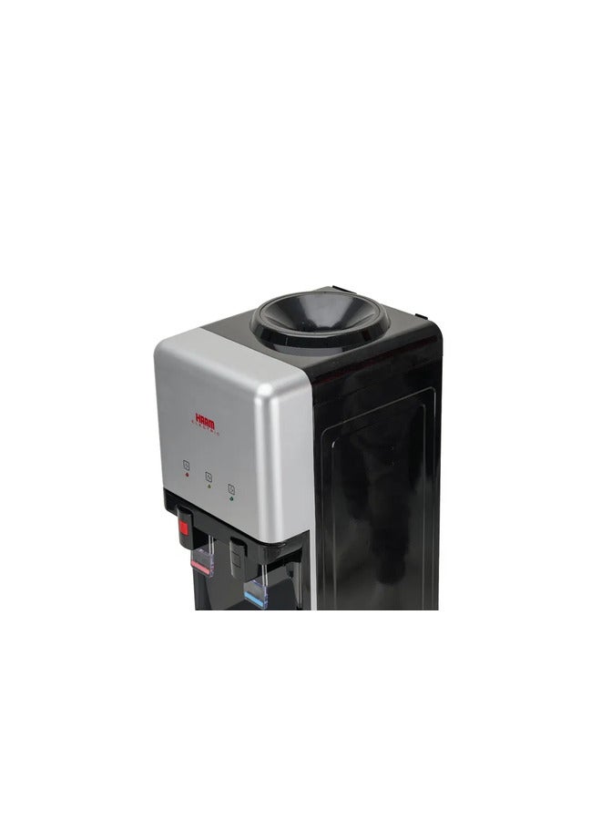 HAAM Stand Water Cooler Hot Cold With Bottom Storage Compartment LM-YL1-1169B Silver  - Image 3
