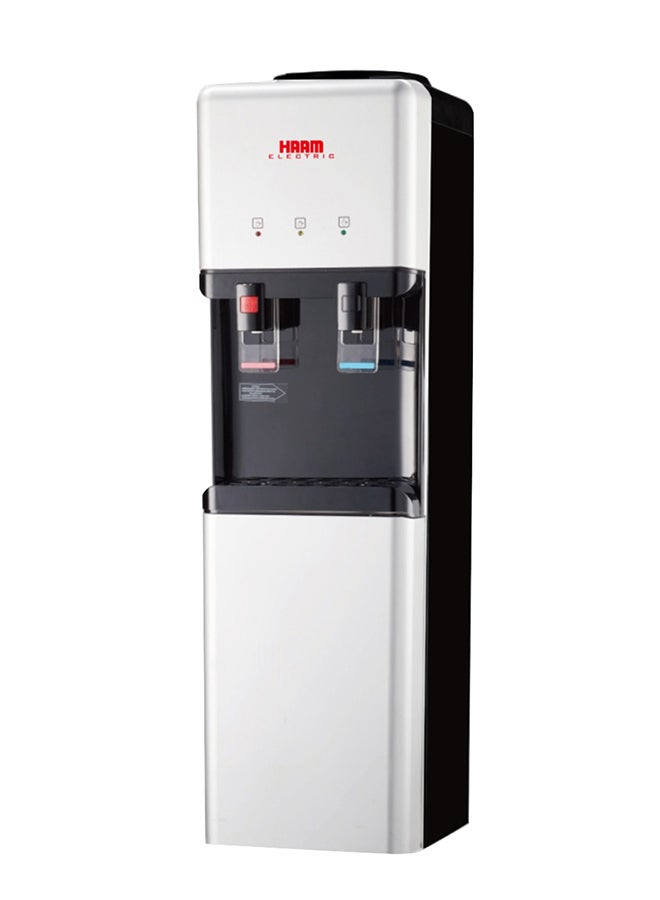 HAAM Stand Water Cooler Hot Cold With Bottom Storage Compartment LM-YL1-1169B Silver  - Image 1