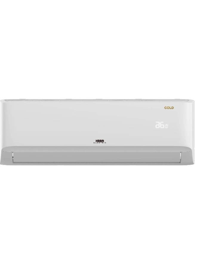 HAAM Wall Split Air Conditioner 28,000 BTU Cooling Only Golden Blades HM30CSM23GONU White - Image 1