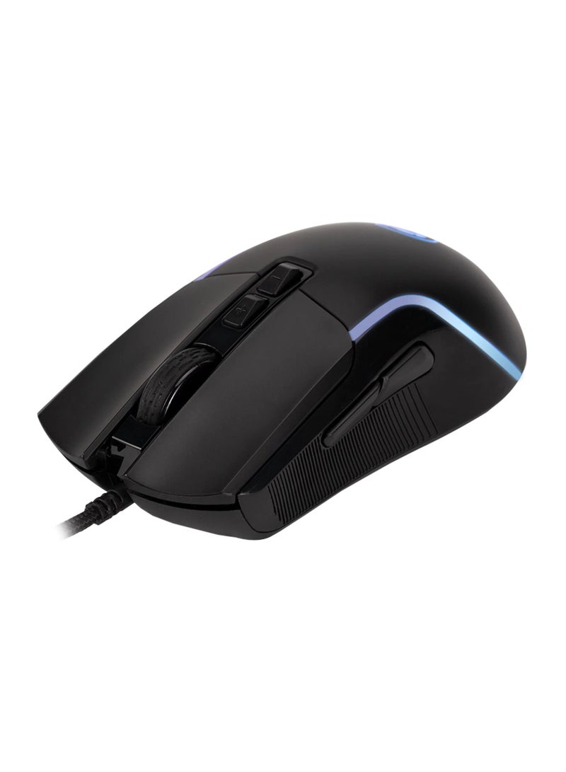 MARVO - Gaming Mouse USB - 7 LED Colours, Adjustable up to 8000 DPI, Ergonomic Design, Gaming Grade Optical Sensor with 7 Programmable Buttons, Black  - M292-BK - Image 1