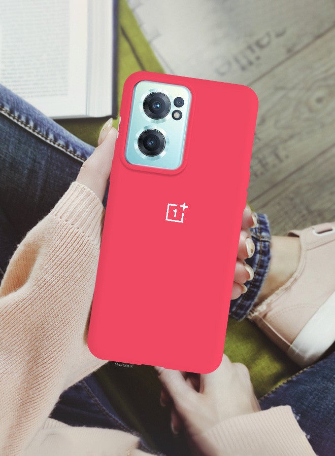 مارجون (لـ OnePlus Nord CE2) غلاف وواقي شاشة 2 عبوة غلاف واقي ناعم رقيق مقاوم للخدوش والصدمات - Image 3