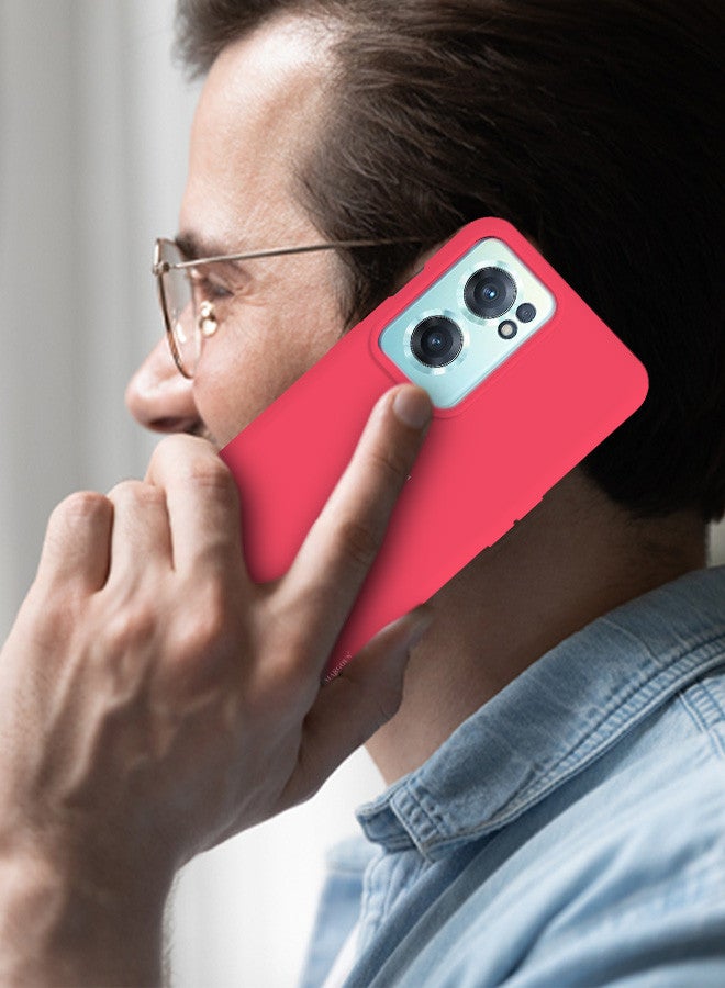 مارجون (لـ OnePlus Nord CE2) غلاف وواقي شاشة 2 عبوة غلاف واقي ناعم رقيق مقاوم للخدوش والصدمات - Image 4